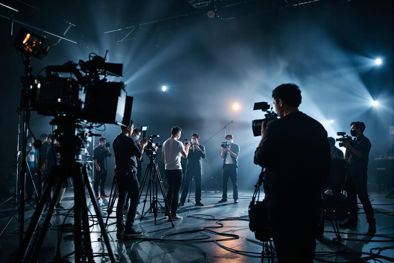 签约导演陈明远新作《暗流》正式杀青,预计年底上映